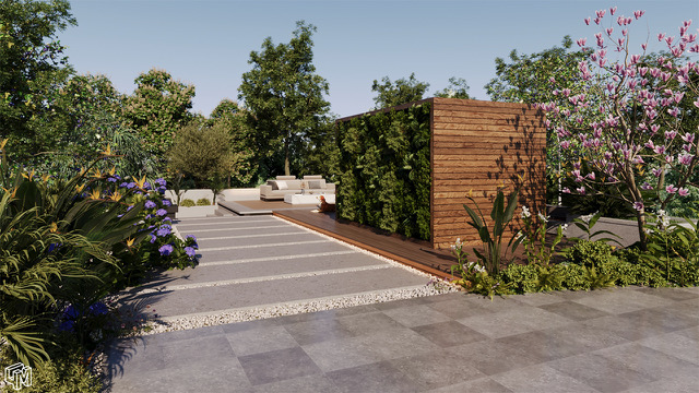 Jardin Scene